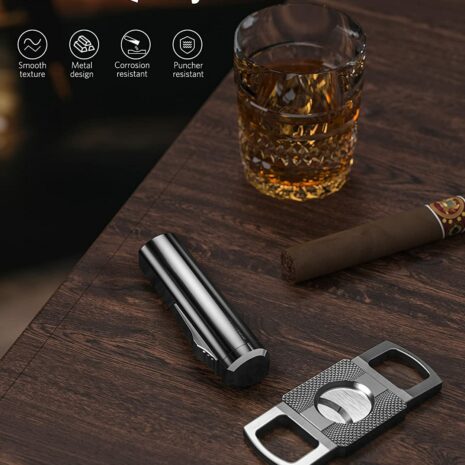 RONXS Torch Lighter and Cigar Cutter Set3